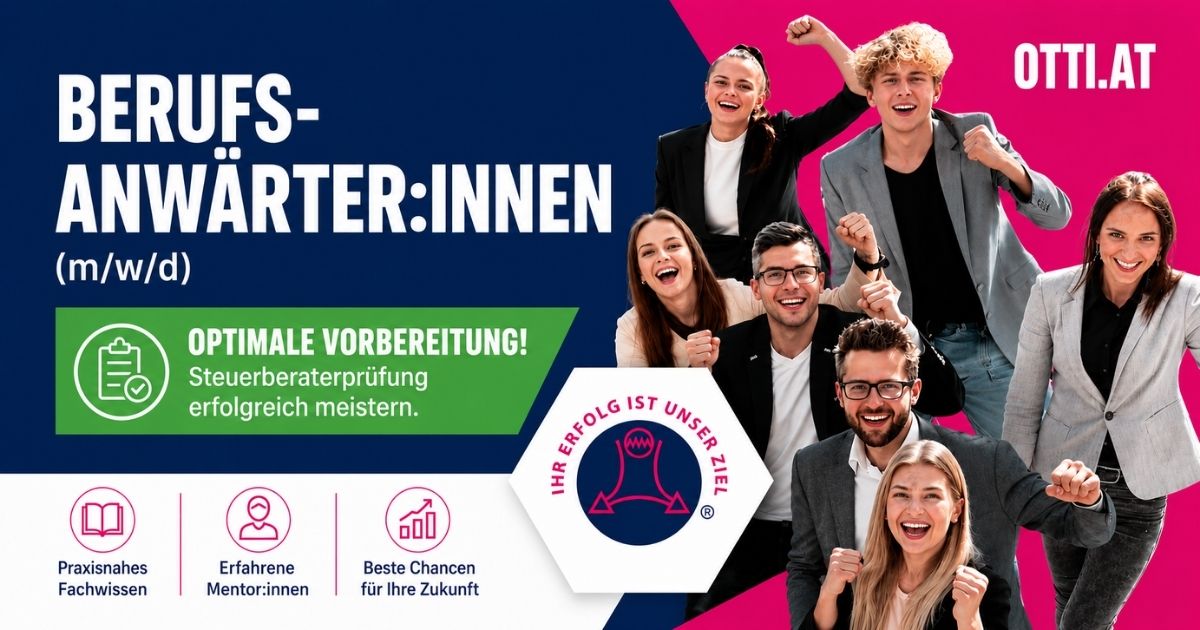 Berufsanwaerter Top Mentoring | Steuerberatung, Accounting & Finance | KARRIERE NEWS | OTTI.AT