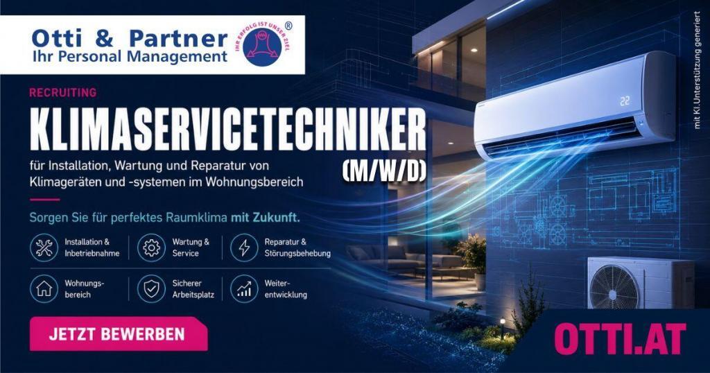 Klimaservicetechnikerin | ENGINEERING | KARRIERE NEWS | OTTI.AT