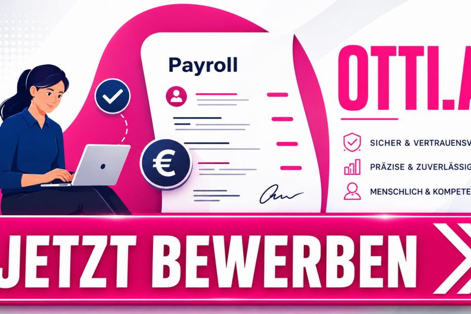 Personalverrechnung Payroll | Steuerberatung, Accounting & Finance | KARRIERE NEWS | OTTI.AT