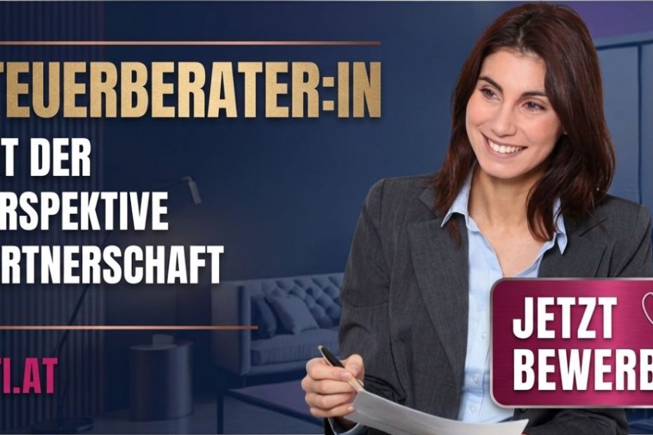 Steuerberater Mit Perspektive Partnerschaft | Steuerberatung, Accounting & Finance | KARRIERE NEWS | OTTI.AT