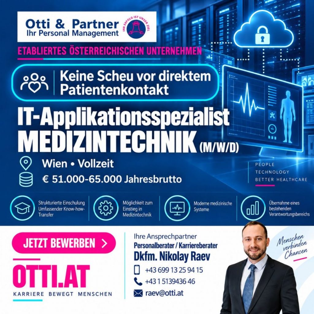 News & Tipps zu Beruf, Bildung & Karriere It Applikationsspezialist Medizintechnik Top Job | Berufe mit Zukunft | KARRIERE NEWS | OTTI.AT