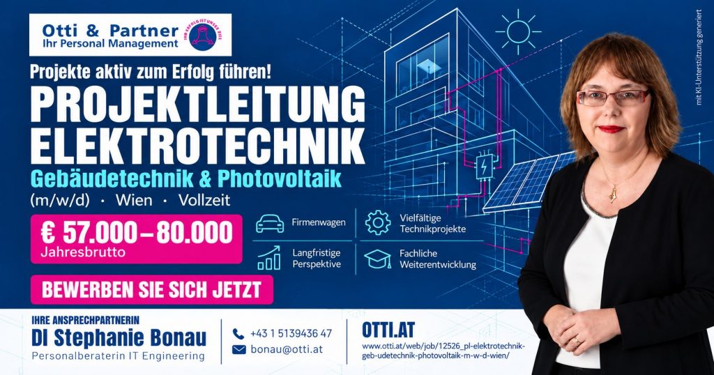 News & Tipps zu Beruf, Bildung & Karriere Projektleitung Elektrotechnik Wien | | KARRIERE NEWS | OTTI.AT